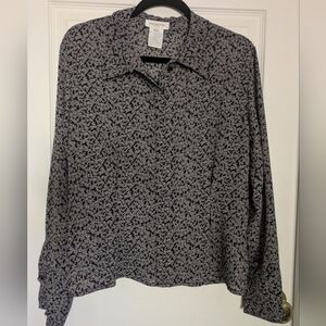 Vintage Jones New York button up blouse